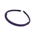 thumbnail image 1 of Hair Accessories with Classic Elastic Simple Headband Clothes Matching Accessory Shower Hairband for Adult Lady Female Use Dark Purple, 1 of 6