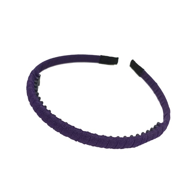 Hair Accessories with Classic Elastic Simple Headband Clothes Matching Accessory Shower Hairband for Adult Lady Female Use Dark Purple