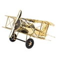 thumbnail image 2 of Metal Airplane Ornament Retro Model Figurine Home Decor Vintage Iron,  Craft Gift TV Cabinet Study Living Room Decoration, 2 of 7