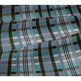 thumbnail image 5 of oneOone Viscose Jersey Fabric Madras Check Print Fabric By Yard 60 Inch Wide, 5 of 5