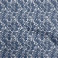 thumbnail image 1 of oneOone Viscose Chiffon Navy Blue Fabric Tropical Craft Projects Decor Fabric Printed By The Yard 42 Inch Wide, 1 of 5