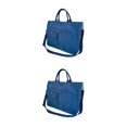 thumbnail image 1 of Youkk Sac de Collège Sac de Voyage Restez Organisé et à la Mode en Déplacement Sangle Réglable Bleu Marine 2ensemble, 1 of 6
