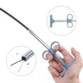 thumbnail image 4 of Unique Bargains Outil de Ramassage à Griffes Flexible, Outil pour Enlever les Obstructions de Drain de 2 m, Gris, 4 of 4