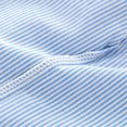 thumbnail image 4 of RXIRUCGD Ensemble de Mode pour Enfants à Rayures Chemise à Bretelles Pantalon Ensemble 2 Pcs Haut/chemise à Manches Longues à Col Rond ( Bleu, Taille : 130 ), 4 of 8