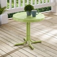 thumbnail image 2 of Pemberly Row Contemporary Metal Patio End Table in Key Lime Gloss, 2 of 6