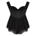 thumbnail image 2 of Sleeveless V-Neck Slim Mini Chiffon Dress for Women, 2 of 3