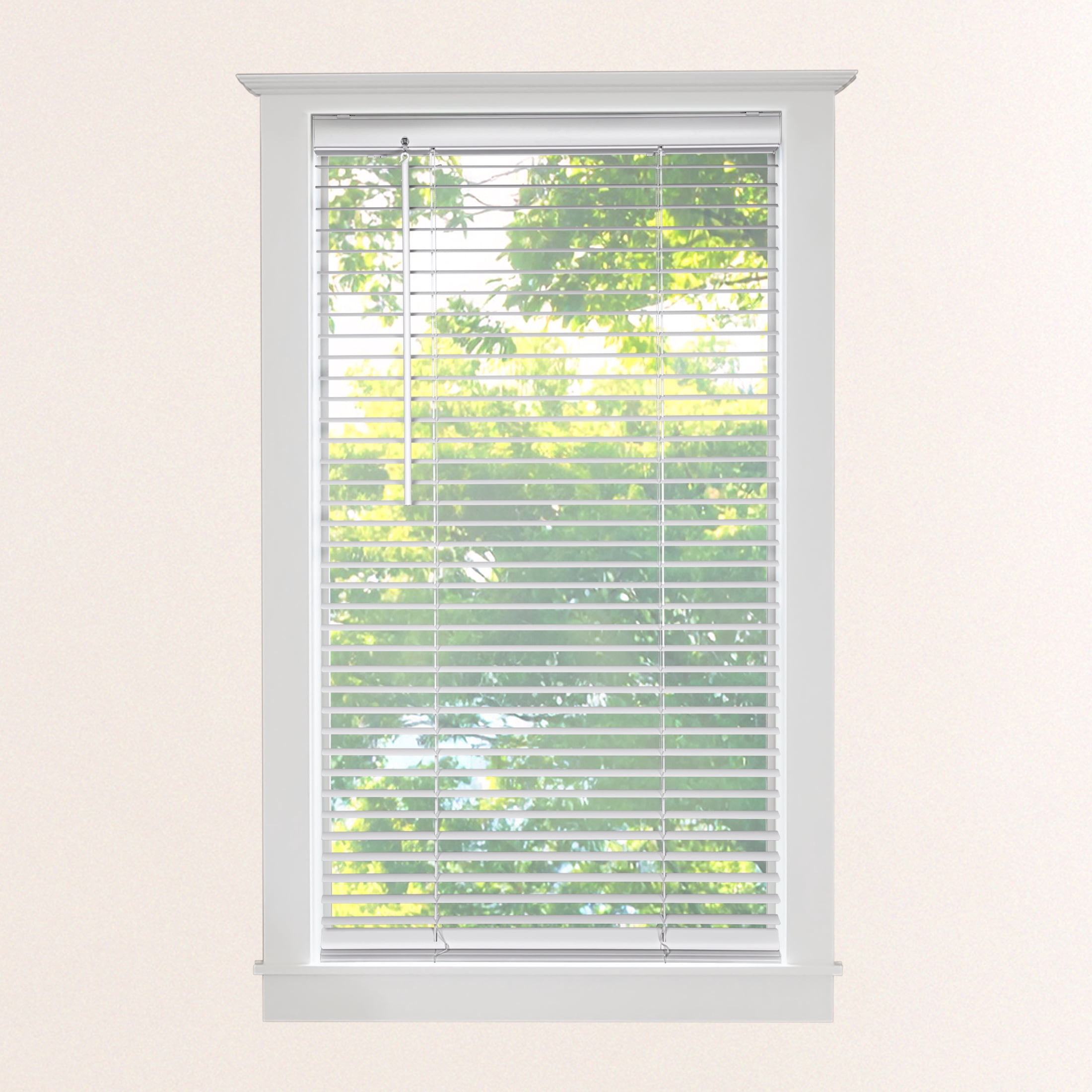 MAINSTAYS Store en vinyle 3,5 cm Assombrissant 91,4 cm x 152,4 cm, Blanc