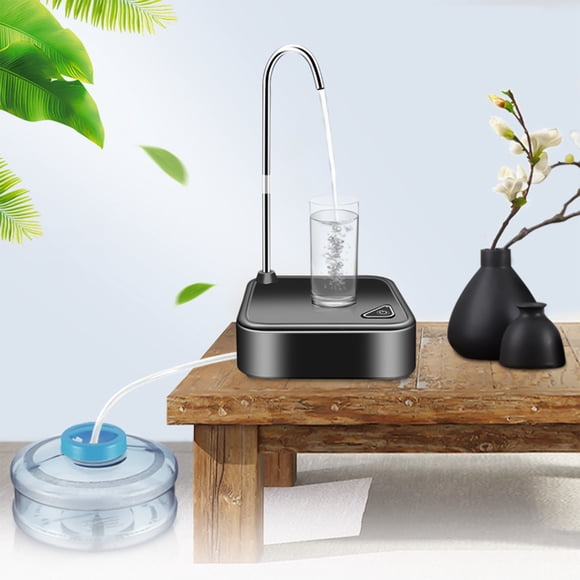 Kctiaxy Electric Water Pump Desktop Water Bottle Dispenser, Portable Water Bottle Pump for 5 Gallon & Universal Bottles, USB Charging Automatic Drinking Water Dispenser Water Kitchen Appliances
