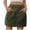 Army Green, variant on Cameland Cargo Skirts for Women Short Mini Skort Skirts Summer High Rise Plain Pencil Skirts Workwear Dress