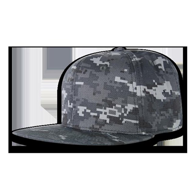 Decky RP1-PL-UBD-23 Retro Fitted Caps, Urban Digital - Size 7