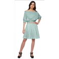 thumbnail image 1 of Moomaya Jupe Courte Plissée en Coton Imprimé Mini pour Femmes Vêtements Décontractés, 1 of 6