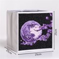 thumbnail image 4 of Amdohai PU Leather Manual DIY Diamond Picture Storage Case Large Capacity With Dummy Plate Foldable Storage Case, 4 of 8