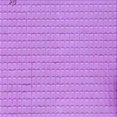thumbnail image 1 of Ahgly Tapis d'Intérieur Lavable en Machine Carré Violet Transitionnel, 5 Pieds Carré, 1 of 7