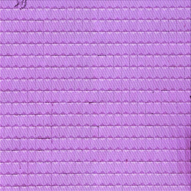 Ahgly Tapis d'Intérieur Lavable en Machine Carré Violet Transitionnel, 7 Pieds Carré