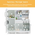 thumbnail image 4 of Costway Play Kitchen Pretend Play Cookware  Set Toys for Kids w/ Water Dispenser, 4 of 10