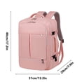 thumbnail image 2 of Yhmxh Closet Organizers and Storage Backpack Computer Bag 15 Inch Business Backpack High-end Short-term Travel Bag Multi Compartment Luggage Bag Storage Oxford Backpack, 2 of 4