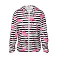 thumbnail image 1 of Lsque Flamingos Pattern UPF 50+ Lightweight Sun Protection Men's Women's Long Sleeve Shirt, Hoodie Performance -XX-Large, 1 of 7