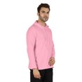 thumbnail image 3 of Inkmeso Solid Winter Hooded Sweatshirt For Mens Long Sleeve Drawstring Pullover Hoodie, 3 of 7