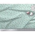 thumbnail image 2 of Soimoi Polyester Crepe Fabric Arrow & Fish Ocean Printed Fabric 1 Yard 42 Inch Wide, 2 of 3