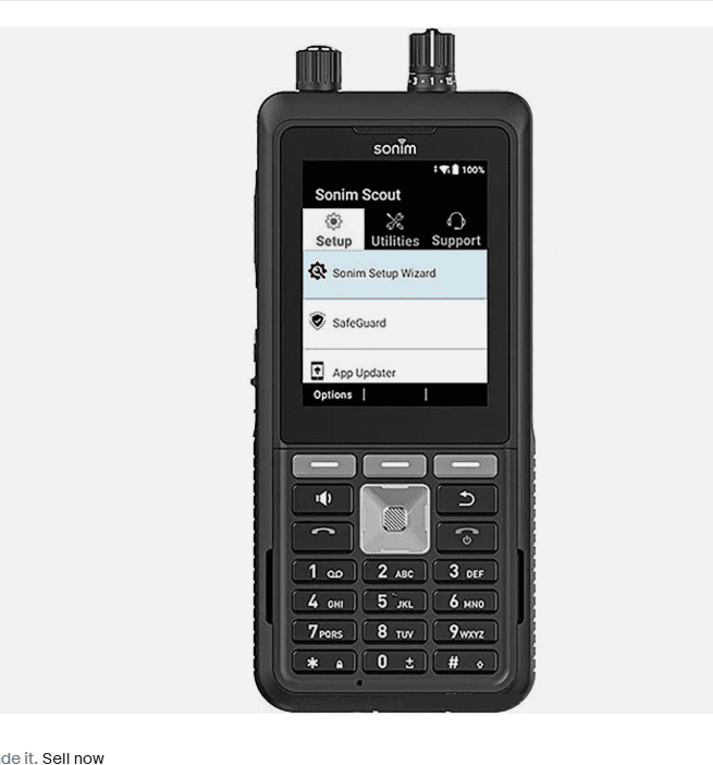 Sonim XP5 Plus XP5900 GSM Unlocked 16GB Rugged Waterproof Phone  Knobs Brand New