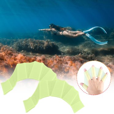 tumgatte Hand Swimming Fins Flippers Swim Finger Webbed Gloves Glove Plus Plus Neon Tube Wal&mart Deals