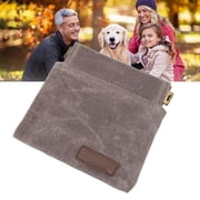 Dog Treat Training Bag, High Strength Buckle Dog Treat Pouch Spacious  for Outdoor Travel Grey,Black