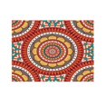 thumbnail image 2 of GUOOL Nappe Rectangulaire Imprimée Numériquement Décor Boho Ronde Rouge Boho Ronde Rouge, 2 of 8