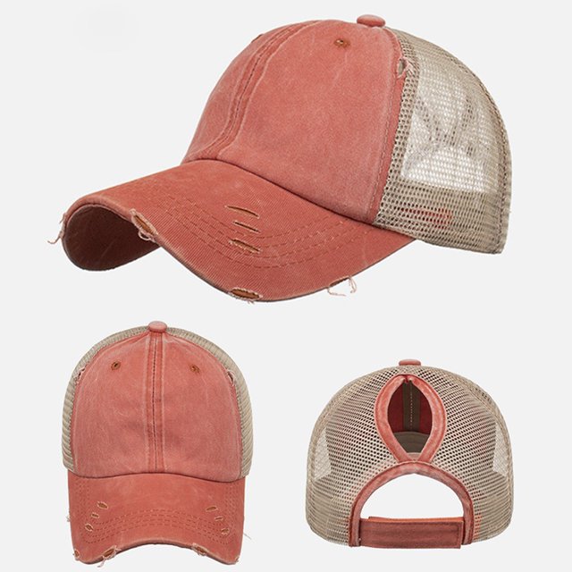 Unisex Men Women Solid Color Sun Hat Adjustable Baseball Cap Hip Hop Hat