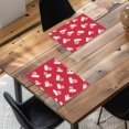 thumbnail image 4 of Fasiaou Valentine's Day Placemat Festive Party Dining Room Table Cover Home Kitchen Table Heat Mat,D, 4 of 5