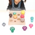 thumbnail image 4 of Jouets de Cueillette de Champignons, Jouets Éducatifs d'Éveil Mathématique pour Jouer, 4 of 8