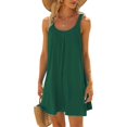 thumbnail image 2 of 2025 Robe de Plage pour Femmes Bikini Robes pour Femmes sous le Genou Tenue de Plage Couvre-Maillots Décontractée Vacances Petite Robes d'Été Courtes Été, 2 of 6