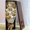 thumbnail image 2 of Graduate Teddy Bear Stuffed Animal Plush Toy Lover Rilakkuma With graduation Flower Bouquet Gift Box Birthday Graduation Gifts, 2 of 5