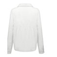 thumbnail image 3 of Gupgi Female  Long Sleeve Shirts, Casual Loose Button-Down Turndown Collar Top Cloth, 3 of 6