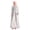 Blanc, variante sur Robe Maxi en Dentelle pour Femmes Femmes Musulmanes Cardigan en Dentelle à Paillettes Robe Maxi Kimono Abaya Ouverte Robe Caftan Dubaï