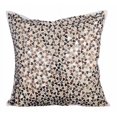 thumbnail image 1 of Decorative Pillow Covers, Decorative Pillow Covers 20x20 inch (50x50 cm) Ivory, Silk Throw Pillow Covers, Handmade Pillow Covers, Geometric Pillow Covers, Modern - Metallic Fusion, 1 of 2