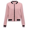 thumbnail image 1 of womens bomber jacket coat, 1 of 10