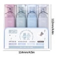 thumbnail image 3 of Glitter Highlighters, 4pack,Aesthetic Highlighters, Cute Highlighters for School, Highlighters Aesthetic, School Highlighters, Cute Markers, 3 of 9