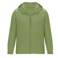 thumbnail image 4 of RXIRUCGD Ensemble de Protection Solaire pour Homme Veste Décontractée à Manches Longues avec Capuchon, Vert, Taille : L, 4 of 6