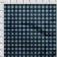 thumbnail image 3 of oneOone Polyester Lycra Fabric Gingham Check Print Fabric BTY 56 Inch Wide, 3 of 4