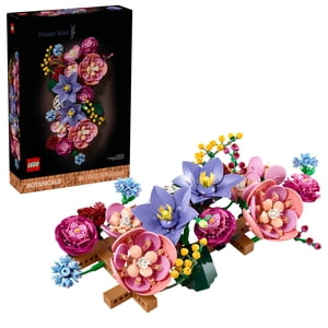 LEGO Botanicals Flower Wall - Building Set for Adults, Ages 18+ - Artificial Plants & Flowers for Home Office or Bedroom Decor - Gift for Housewarming - 11503