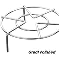thumbnail image 2 of Set of 3, Stainless Steel Trivet Rack Stand, SourceTon 3 Sizes Heavy Duty Pressure Cooker Steam Rack, Steaming Rack, Pot Pan Cooking Stand- 1.2 Inch, 2 Inch, 2.8 Inch, 2 of 9