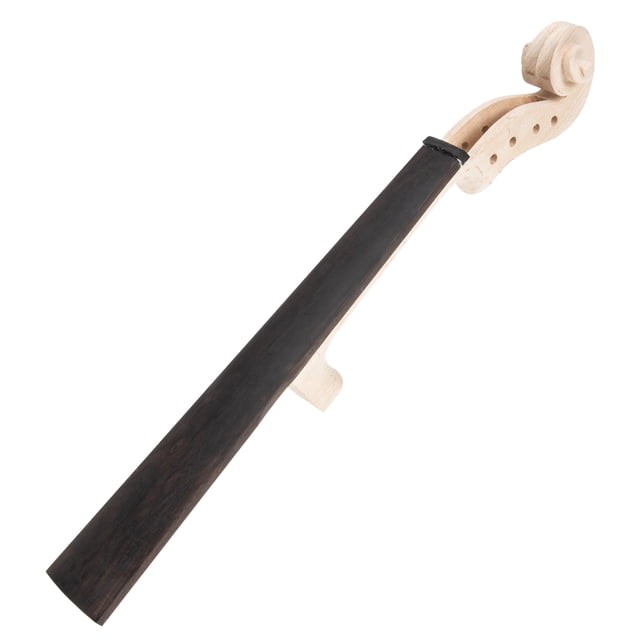 1 Ensemble Tête de Violon avec Fingerboard Accessoire de Violon en Bois 4/4 Remplacement