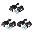 thumbnail image 2 of ZheElen 2pcs/set Advanced And Performance Motorcycle Fork Shoes Cover black 3Set, 2 of 6