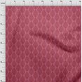 thumbnail image 4 of oneOone Georgette Viscose Pink Fabric Damask Craft Projects Decor Fabric Printed By The Yard 42 Inch Wide, 4 of 5