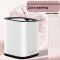 thumbnail image 3 of Mini Laundry Washer, Auto Shutdown Mini Washing Machine  for Apartment, 3 of 7