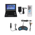 thumbnail image 1 of 7 Inch Portable DVD Player - Swivel Screen Rechargeable Car DVD Player with TV & Gamepad ,Easy Operation, 1 of 7