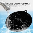 thumbnail image 2 of Induction Cooker Mat Hob Mat Silicone Induction Cooktop Mat Reusable Heat Insulated Protector for Kitchen Cookware, 2 of 5