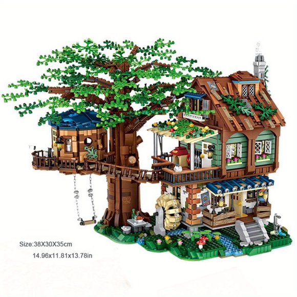 4761 Maison dans l'Arbre à Particules Détail Magnifique Mini Blocs de Construction