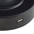 thumbnail image 2 of Mainstays 17 inch Metal Stick Table Lamp with USB Charger, 2 of 3