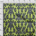 thumbnail image 2 of oneOone Polyester Lycra Fabric Paisley & Floral Ikat Print Sewing Fabric BTY 56 Inch Wide, 2 of 4
